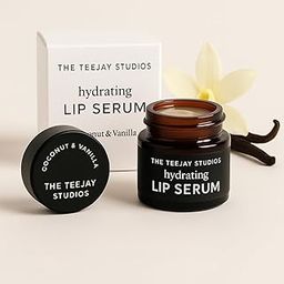 The Teejay Studios Hydrating Lip Serum, Natural Hydrating Formula with Coconut Oil, Shea Butter, Plant-Based Ingredients.-image-43