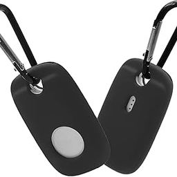 Compatible for Tile Pro (2022) Case 2-Pack. Powerful Bluetooth Tracker Holder with Keychain, Keys Finder & Item Locator for Keys, Bags,Cat Dog Collar Holder-image-2