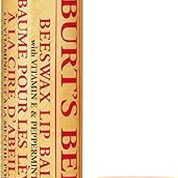 Burt's Bees Beeswax Lip Balm With Vitamin E & Peppermint, 0.15 Oz - Transparent-10