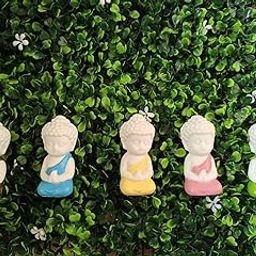 Bloom Bagicha Sitting Namskar Budhha - Pack of 1 Miniature for Fairy Garden/Bonsai/Landscaping/Tray Gardening/Terrariums-image-20