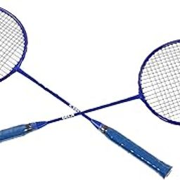 ELBME® Badminton, Racket Lightweight Comfortable Iron Alloy Amateur Double Badminton Racquet Set for Beginner Training Competitive Movement-picture-10