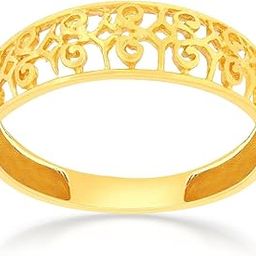 Yellow Gold Ring for Women 22 K | 22 Kt (916) BIS Hallmark Certified Pure Gold Ring for Birthday, Anniversary, Rakshabandhan Gift-image-110