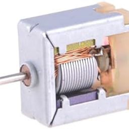 DAYANTI TECH Golden DC Toy Motor - Small Single Shaft High RPM 3V Max (38 x 20 x 15mm) PACK OF 5-24