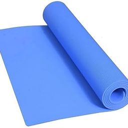 Yoga Mats for Women and Men NBR Material with Carrying Strap, Extra Thick Exercise Mats for Workout Yoga Mat for Women for Workout, Yoga, Fitness, Exercise Mat Anti Slip Yoga Mats (4mm) (Blue)-image-36