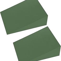 CALANDIS™ 2Pcs Slant Board Calf Stretcher Fitness EVA Heel Stretcher Yoga Wedge Blocks Green 12cmx15cmx5cm | Yoga Props | Yoga & Pilates | Fitness, Running & Yoga-image-77