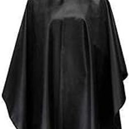 ZAUKY Professional Hairdressing Salon Apron Hair Cutting Sheet Waterproof Shampoo And Hair Dyeing/Cutting Cape For Men And Women, Black (Pack of 1)-47