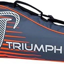 Triumph Smash Badminton Kit Bag Grey/Orange-image-19