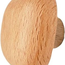 THE STYLE SUTRA Wood Wall Mount Coat Hook Modern Robe Rack for Bathroom Living Room Kitchen Square-30
