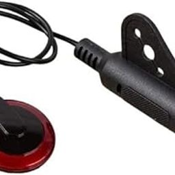Acoustic Guitar Pickup Microphone, Piezo Contact Transducer, Red and Black-picture-22