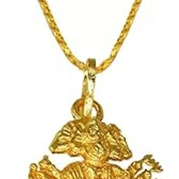 sullery Lord Pawan Putra Panchmukhi Hanuman Bajrang Bali Necklace Pendant For Men And Women-picture-8