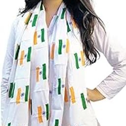 Cotton Traditional Multicolor Dupatta L Chunni For Independence Day/Republic Day For Girls/Womens (Multi), Free Size-image-21
