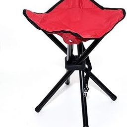 Saiyam Foldable Camping Chair, Folding Camp Chairs for Adults, Large Portable Lawn Chair for Outdoors Fishing, Hiking, Travel, Picnic, Beach (Four Leg Stool)-image-52