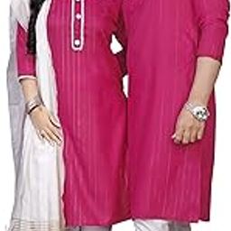 Women Polyester Kurta Pajama and Dupatta-picture-13
