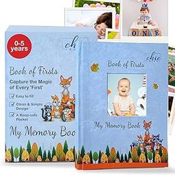 Chic Buddy Baby Record Book for 0 to 5 Years - Baby Record Journal Book for Memories, Ideal Mom to Be Gifts & Pregnancy Books for Women,Baby Shower Gifts - Baby Memory Book with a Keep-Safe Pocket.-picture-27