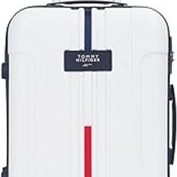 Wyoming Polycarbonate Unisex Hard Luggage Suitcase - White, 75CM Large Trolley Bag | TSA Lock| 4 Wheel Push Button Trolley Handle | 113 Litre Capacity | 2 Compartment | Water Resistant-picture-35