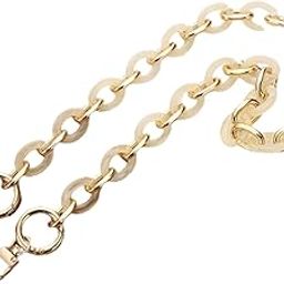 CALANDIS Acrylic Alloy Bag Chain Strap Durable Replacement Trips Commuting Street Apricot 60cm | Clothing, Shoes & Accessories | Womens Handbags & Bags | Handbag Accessories-image-3