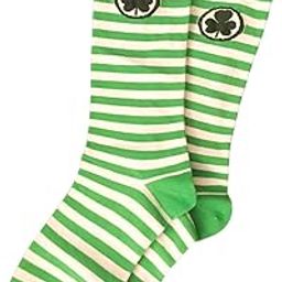 Striped Stockings Popular ST Patricks Day Fashion for Cosplay Costume Girl 1 Clover-image-80