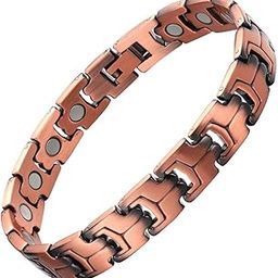 Copper Magnetic Bracelet for Men – Stylish & Adjustable Pure Copper Therapy Bracelet with Sizing Tool-image-58