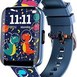 WatchOut Champion Kids SmartWatch with Habit Building, Heart Rate, Water Reminder, Curved Sceen, Waterproof, Activity Track, School Mode, Best Gift, Boys, Girls, Age 3-17, SharkTank Fame (Cosmic Blue)-12