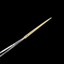 EmbroideryMaterial Double Hole Pointed Needle for Mukaish Metallic Strip Embroidery-image-77