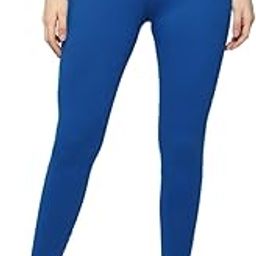 Women’s Ankle Length Leggings | Slim Fit Cotton Stretch Fabric | Soft, Breathable & Comfortable | Stylish Solid Color Bottoms for Casual & Active Wear | Blue Color-image-47