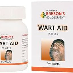 Dr. Bakshi's BAKSON'S HOMOEOPATHY WART AID TABLETS -75TABS-image-2