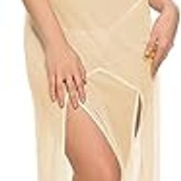 Women's Net Front Slit Long Babydoll Lingerie Nightgown-picture-10