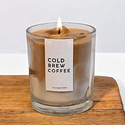 CANDLE_CABINETS Cold Brew Coffee Candle Jar, Hazelnut and Vanilla Scented Candle, Scented Candls for Home & Aesthetic Candle for Gifting | 200g Soy Wax Candles | 36hr Burn Time | Aroma Candles-image-81