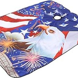 Barber Cape, Easily Adjust Polyester Lightweight Haircut Cape Waterproof Resuable for Home for Barber Shop for for Salon-image-37