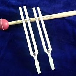 Brand New 528 Hz DNA Repair Tuning Fork & 432 Hz Tuning Fork Nature Sound With Mallet.-picture-16