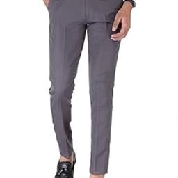 Fit Men Grey Viscose Rayon TrousersGrey Good Looking-picture-37