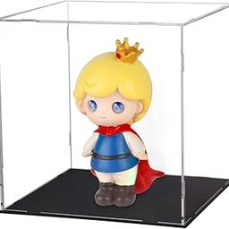 Design 8x8x8 inch Clear Acrylic Transparent Rectangular Storage Box Self Assemble Collectible Box Alternative Glass Case for Display Action Figures Home Storage & Organizing Toys (1 Pack)-image-48