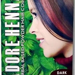 Adore Henna Herbal Based Powder Hair Colour, Dark Brown pack 3-image-60