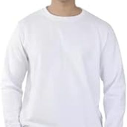 Sweatshirt Pullovers for Men | Round Neck Full Sleeves Plain Printed Sweatshirts for Winters (L (P-340)-image-81