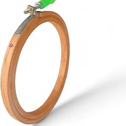 5 INCH Embroidery Wooden Hoop(3 PLY, Pack of 1),Wooden Hoop Ring for Embroidery Kit,Wooden Embroidery Hoop Ring Frame,Wooden Frames for Craft Hoop Frame,Mini Wooden Hoop,Hand Embroidery Frame Wooden-picture-27