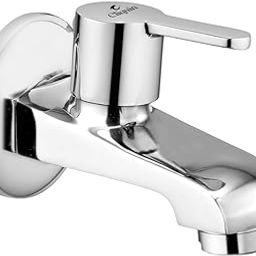 Cliquin Speed Bib Cock Tap | Wall Mounted Brass Faucet with Chrome Finish | Bathroom & Kitchen Use (Fusion)-image-91