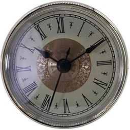 ATORSE 15xRoman Numeral PP Quartz Clock Insert Movement Mechanism Gold Trim-picture-28