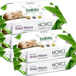 NOVEL Baby Wet Wipes (Pack of 5-72 Sheet)-image-37