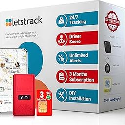 LETSTRACK Standard Vehicle Security 3 Month Subscription | Voice-Enabled Real-time GPS Tracking Device for Car / 4-Wheeler with Mobile App Track Your Car Pan-India-6