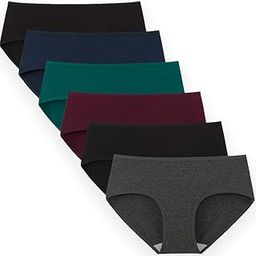 Panty for Women Cotton Hipster Panties Regular & Plus Size Panties for Women, Full Coverage Women Hipster Panty | Women's Briefs (Pack of 6) (L, Dark Vintage)-picture-11