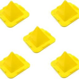 Oblivion Virgin Mobile Accessories Universal Portable Four-Sided Pyramid Shape Desktop/Table Mobile Holder Stand for car Dashboard Recording on Desk Vent Office Holder (Pack of 5)-picture-4