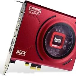 Creative Sound Blaster Z SE Internal PCI-e Gaming Sound Card and DAC, 24-bit / 192 kHz, 116 dB SNR, ASIO, 600? Headphones Amp, Mic EQ, Discrete 5.1 / Virtual 7.1, Supports Dolby Digital Live, DTS-30