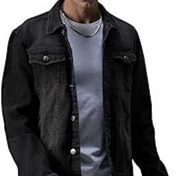 Men's Cotton Standard Length Jacket HSJKTA130-image-4