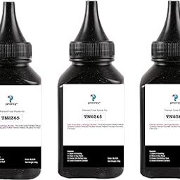 proffisy 3 Pack TN 2365 Toner Powder Refill Compatible with Brother TN 2365 Toner Cartridge - 100g Per Bottle-25