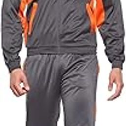 Sp-05-Tracksuit/Sportswear Regular Fit Track Suits/Athletic Gym Running Jogging Suit Sets (Navy/Aqua, L)-image-43