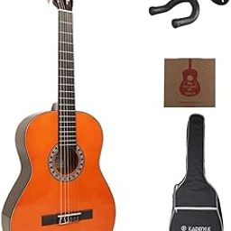 Kadence 39” Classical Guitar Nylon Strings Acoustic Guitar with Truss Rod for Beginner Professional With Bag (KCL01)-15