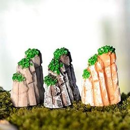 Bloom Bagicha Miniature Mountains for Fairy Garden Landscaping Tray Gardening Terrariums Bonsai Décor and Craft Model Work - Set of 2 pcs-picture-15
