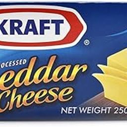 Kraft Processed Cheddar Cheese - 250g-13
