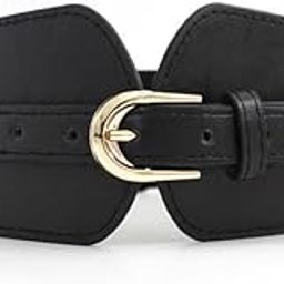 Leather Belts for Women and Girls Stylish Waist Belt for Dresses Jeans (16719LB) Black-image-14