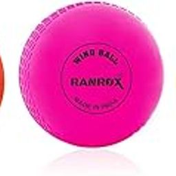 RANROX Synthetic Cricket Wind Balls (Multicolour, Standard Size) Cricket Ball Pack of 3-image-57